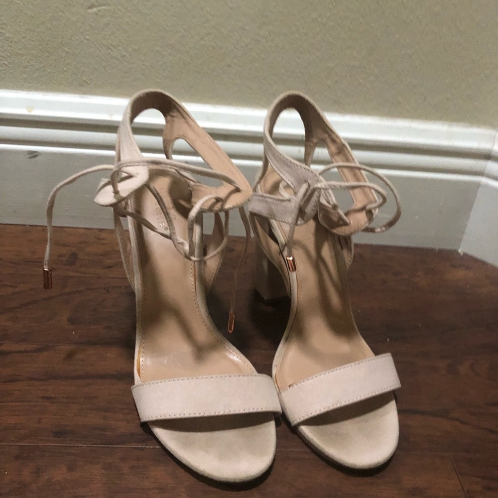 baby pink heels